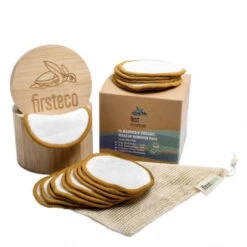 Firsteco Abschminkpads Bambus Cylinder Set