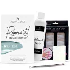 Juliana Nails Gel Lack Löser Set - Re-Use