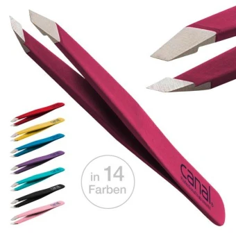 Canal Haarpinzette Schräg 2 Canal Haarpinzette Schräg