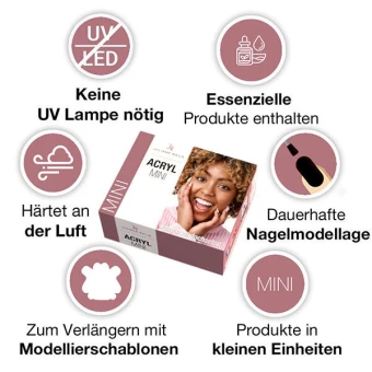 Juliana Nails Acryl Set Mini 5 Juliana Nails Acryl Set Mini – Bild 3